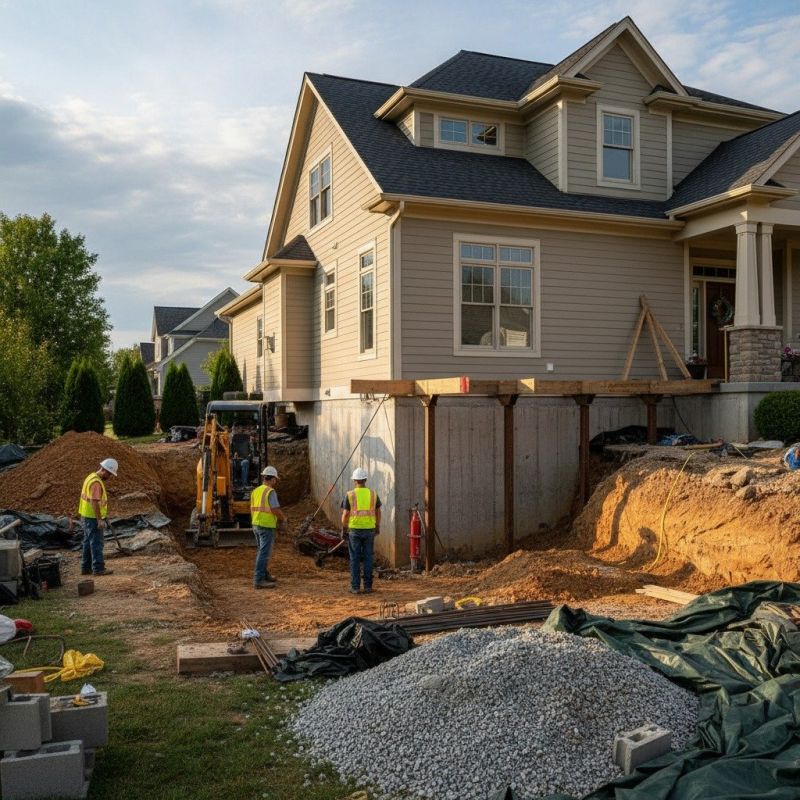 Foundation Repair project example